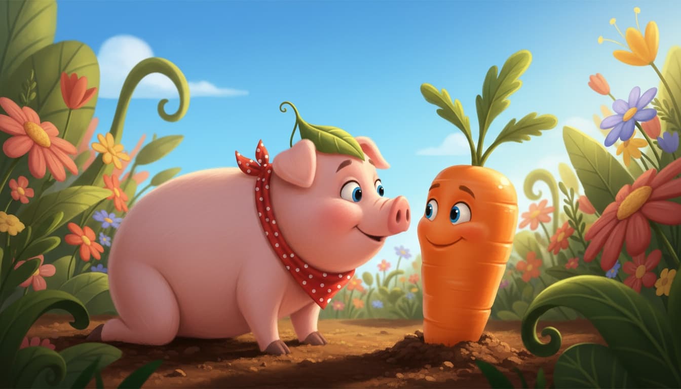 Penny and the Talking Carrot