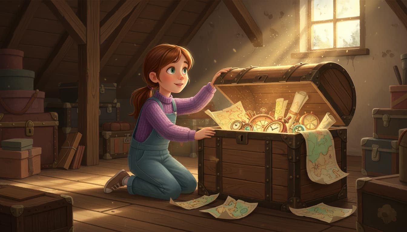 Mia's Magical Attic Adventure